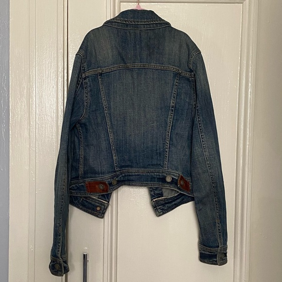 Women’s Pilcro and the Letterpress Blue Denim Jacket, XSP - Picture 4 of 4